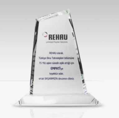 REHAU – EMPATİ 15 Yıl Birliktelik Ödülü